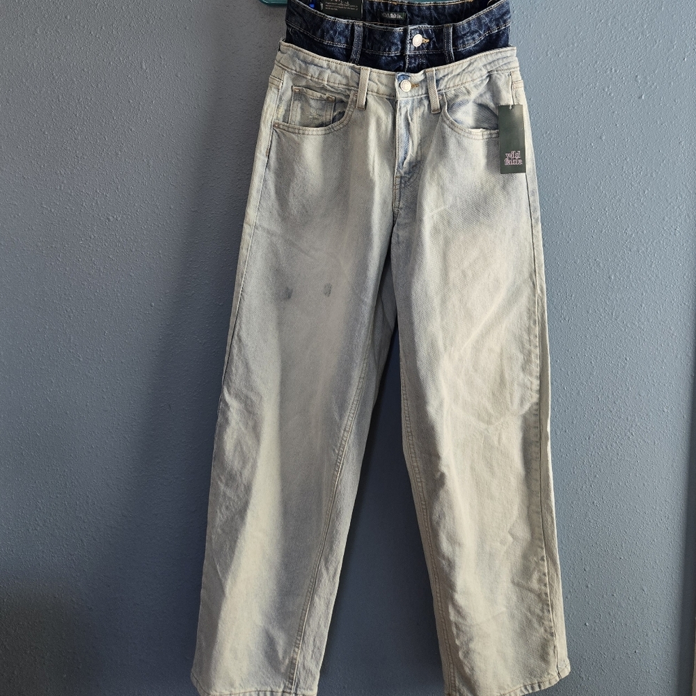 Wild Fable Light Denim Straight Jeans
